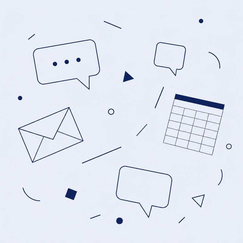 Chats, correos y planillas dispersos, sin conexión entre sí